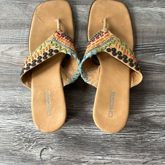 Chicos vintage boho leather sandals - Picture 6 of 12